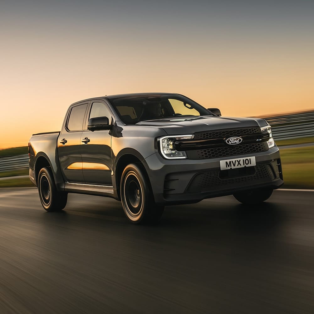 Modern Ford Ranger, a keyless CAN-bus vehicle MicroBot secures with a digital install